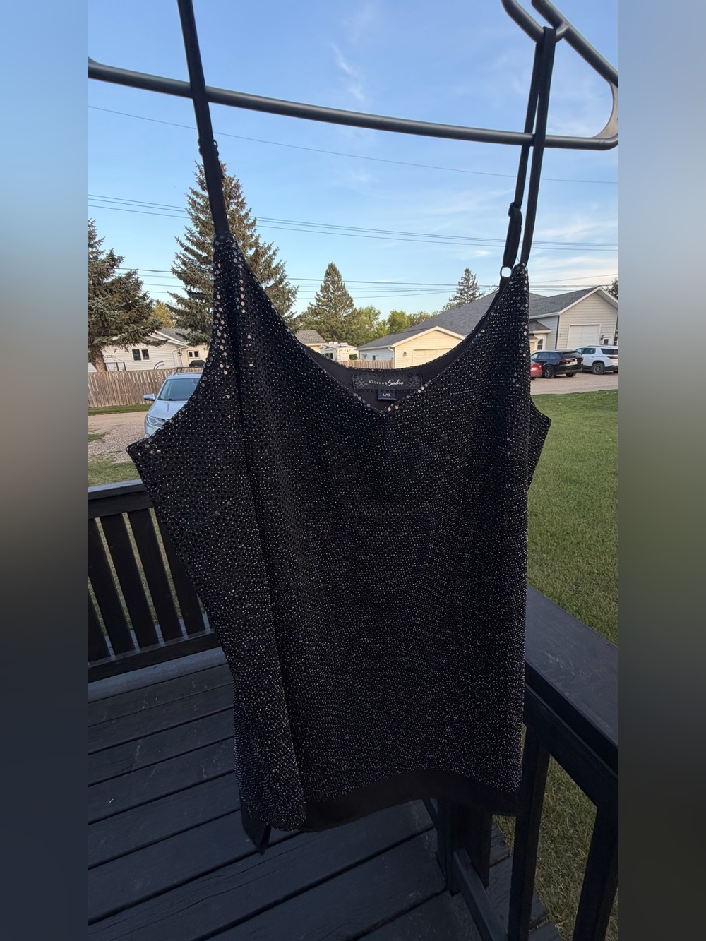 Sparkling Black Top